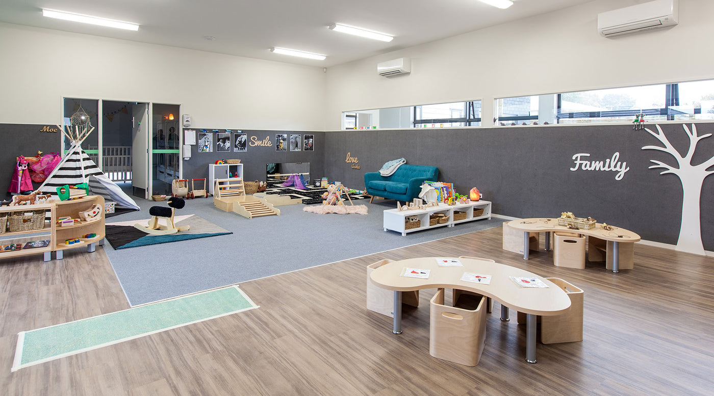 Image of the Kakano under 2s room at A pot full of colourful felt tip pens at Tadpoles Early Childhood Centre